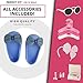 PZAS Toys 7 Outfit Set, 18 Inch Doll Clothes with Shoes, Compatible with All 18 Inch Doll Clothes, Accessories Included