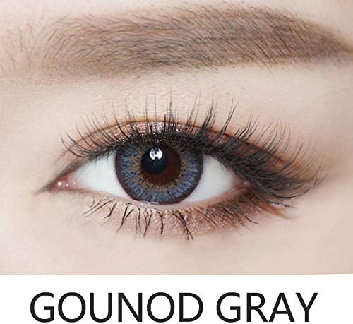 WQFXYZ Women Multi-Color Contact Lenses Cosplay Eyes Cute Charm and Attractive Fashion Eye Accessories Cosmetic Makeup Eye Shadow (gary)
