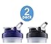 28 Oz. Blender Bottle W/wire Shaker Ball- Pack of 2, Colors may vary