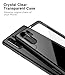 Huawei P30 Pro Case, Vinve [Crystal Clear] Anti-Scratch Shockproof Cover Clear Hard Back Panel + TPU Bumper Slim Case for Huawei P30 Pro (Black)