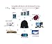 Wireless Bluetooth Beanie Hat, Unisex Bluetooth Beanie Smart Winter Knit Hat V4.2 Wireless Musical Headphones Earphones Cap Unique Christmas Tech Gifts for Teen Young Boys Girls Men Women