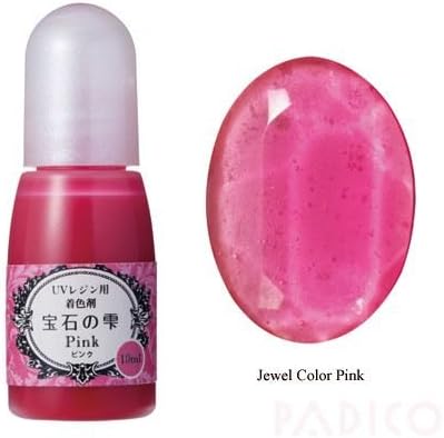 Padico pink liquid coloring for UV Resin from Japan