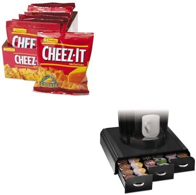 KITEMSTRY01BLKKEB12233 - Value Kit - Ems Mind Reader Llc Anchor K-Cup Coffee Organizer (EMSTRY01BLK) and Kellogg's Cheez-It Crackers (KEB12233)