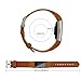 iGK For Fitbit Charge 2 Bands, Genuine Leather Replacement Bands for Fitbit Charge 2 Matte Brown