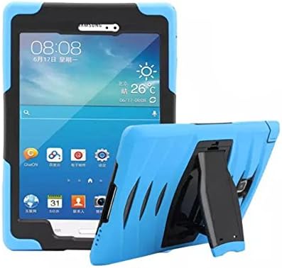 Samsung Galaxy Tab A 8"(SM-T350) Case,Shock Proof Slight waterproof armor hybrid case build in kickstand Protective Cover Case for Samsung Tab A 8.0 inch Tablet SM-T350 (Sky Blue)