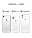 Ringke Onyx Compatible with iPhone XR Case, Durable TPU Protective Barrier Executive Slim Design Cover - Black