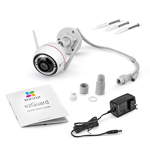 EZVIZ C3W / ezGuard 1080p - Wireless Wi-Fi Security Camera with Remote Activated Alarm System