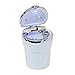 KDL Cigarette Ashtray Portable Stainless Holder Cup Car Travel LED Blue Light£¨White £
