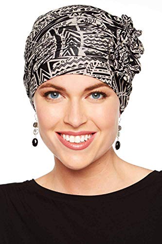 Cardani Flapper Turban - Vintage Flapper Hat in Soft Bamboo Rose Quartz - Thumbnail 2