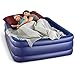 Pure Comfort Queen Size Raised Air Mattress, Blue