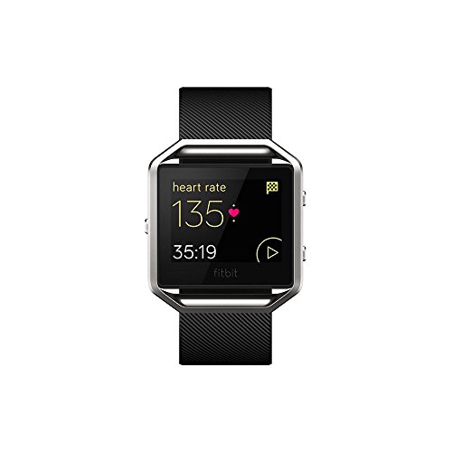 Fitbit Blaze Smart Fitness Watch, Black, Silver, Large Health & Household, Wellness & Relaxation, Fitness & Activity Monitors, Activity Trackers