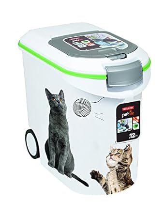 Curver 03905-P71-00 Pet-Futter-Container 12 kg, 49.3 x 27.8 x 42.5 cm, 35 L