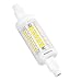 Kakanuo R7s LED Bulb 78mm 5 Watts Daylight White 6000K Equivalent to 60W J Type Double Ended Tungsten Halogen AC 100-265V R7s Base LED Light Not Dimmable
