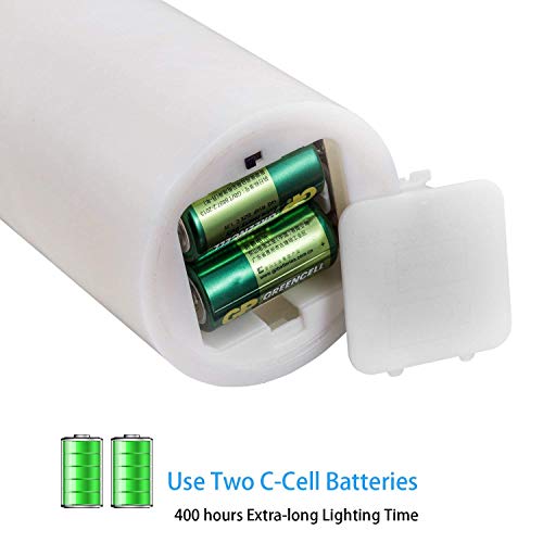 Aku Tonpa Flameless Candles Pack of 3 (D:3.5" X H:5" 6" 7") Battery Operated Pillar Real Wax Flickering Moving Wick Electric LED Candle Gift Sets with Remote Control Cycling 24 Hours Timer - Thumbnail 2