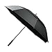 Becko 10-Rib Fast-Dry Foldable Travel Umbrella with 210t Fabric Teflon, Reinforced Windproof Frame - Auto Open/Close, Easy Carry (Black) … (Black 2)