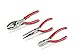 TEKTON Pliers Set, 3-Piece (Slip Joint, Long Nose, Diagonal) | PLR99004