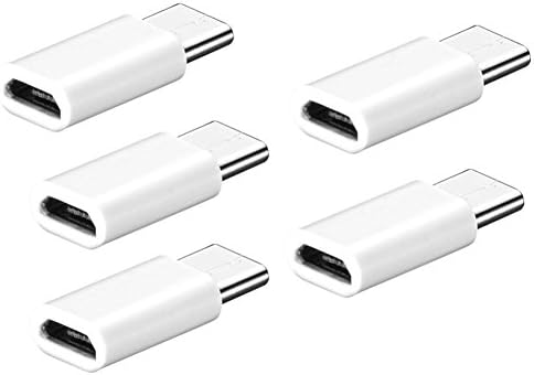 Haihood 5PC USB-C Type-C to Micro USB Data Charging Adapter Oneplus 3 Three/ Samsung Galaxy note7
