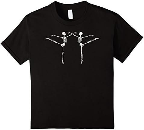 Kids Dancing Ballerina Skeletons Halloween Costume Party Supplies 12 Black