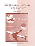Insights into Calculus with Derive, Smith, Robert T. and Minton, Roland B., 007237473X
