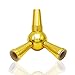 IMMIGOO Aluminum Adapter 1 to 2 Pipe Connector for Shisha Hookah Set Hose Divisor Derivation Hookah Water Smoking Accessories (Gold)