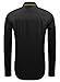 Coofandy Men's Button Down Dress Shirts Casual Slim Fit Shirts, Medium, Black