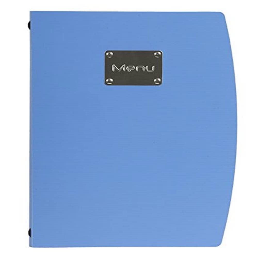 Securit Rio A4 Menu Holder with 1 Double Insert - Blue