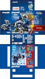 Playmobil City Action 71092 Police Quad with Pullback Motor 4+ Kids Toy view 7