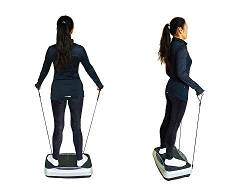 VT Full Body Vibration Platform Fitness Machine - Pivotal Oscillation - Compact Size - Quiet - Timer - 60 Speed Level, VT017
