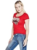 G by GUESS Women's Queeny Heart Tee