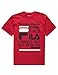Fila Men's Original Fitness T-Shirt, Bright Red, Navy, White, M