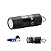 Olight I1R EOS 130 Lumen Tiny Rechargeable LED Keychain Light with Built-in battery and USB cable