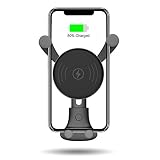 10W Wireless Charger, Wireless Fast Car Mount, Air Vent Phone Holder, 10W Compatible for Samsung Galaxy S9, S9+, S8, S8+,Note 8, 7.5W Compatible for iPhone X