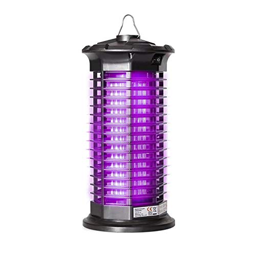 fomei Bug Zapper [Updated] Mosquito Killer Insect Trap Pest Control Light with Switch Button Electronic UV Lamp for Indoor Outdoor Bedroom, Kitchen, Office, Home - Thumbnail 7