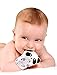 Hellika Teething Mitten for Infants - Teething Mitt for Babies - Teether Mitten BPA Free - Teething Toys for Boys | Girls - Teething Glove with Silicone Clip