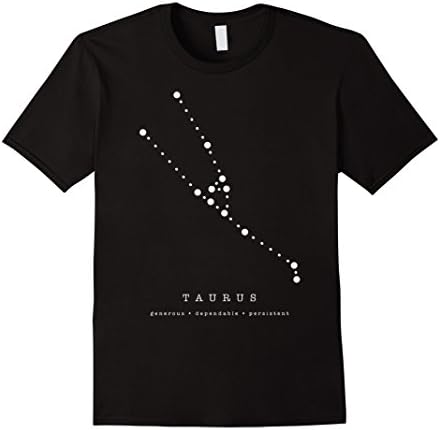 Mens Taurus Character Facts Hot 2017 T-Shirt XL Black