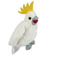 RealAus Cockatoo Full Body Hand Puppet Soft Plush Toy For Children