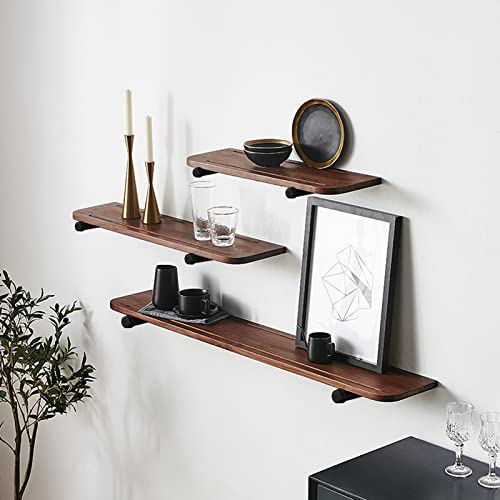 Pipe Shelf Brackets 9 inch, Industrial Floating Shelving Bracket 10