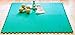 Wonder Mat Non Toxic Extra Thick Waterproof Exercise Gym Mats (Set of 4), Green, 2' x 2'