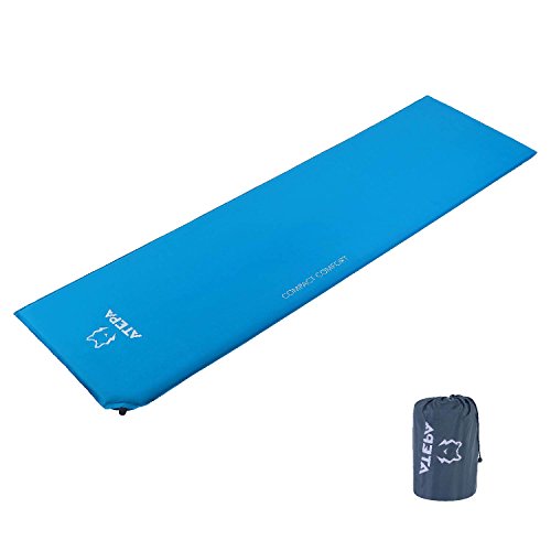ATEPA Compact TPU Ultra-Light eco-friendly Self-Inflating Camp Pad for Camping