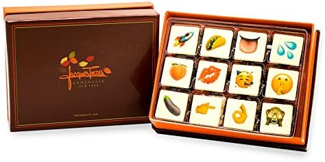 Jacques' Choice Chocolate Emoji Collection - 12 PC