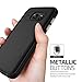 Galaxy S7 Case, VRS Design [Single Fit][Phantom Black] - [Metallic Buttons][Non Slip][Slim Fit] For Samsung S7