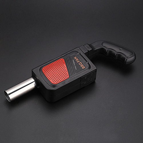 Jeffergarden Portable Handheld Electric BBQ Cooking Fan Air Blower Fire Bellows Tool for Outdoor Camping Cook Picnic Barbecue