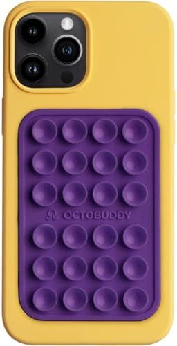 OCTOBUDDY Classic Silicone Suction Phone Case Adhesive Mount