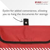 Firechief HSDA4 Soft Pack Document Holder A4 Red view 3
