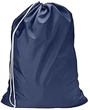 Nylon Laundry Bag - Locking Drawstring Closure and