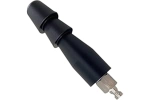 EBIEFLY 1x Vac U Lock Adapter Fit for 6-Sided Joint Mechines Connector Quick Lock Connector Device Reciprocating Air Machine Attachments Accessories Silver (Black)