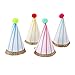 Meri Meri Birthday Mini Party Hats (Pack of 8), Bright and Colorful Kids Mini Birthday Party Hats
