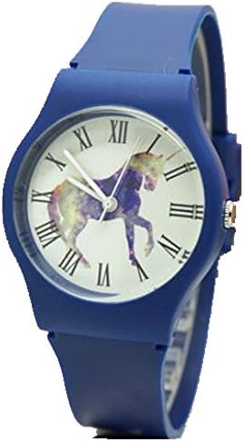 Hansying Cartoon Unicorn Design Kids Student Children Women 30M Waterproof Quartz Watch