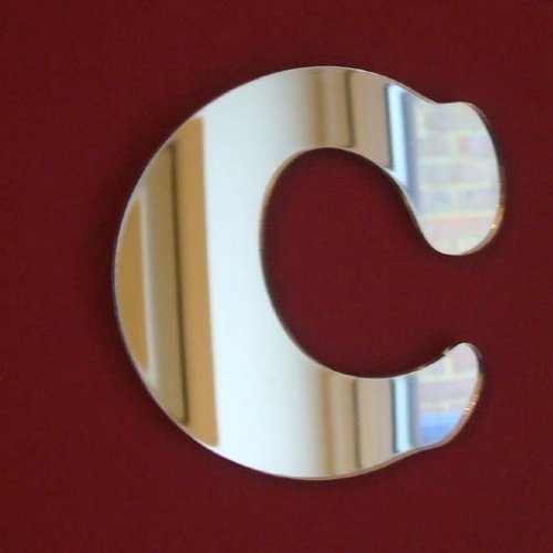 Super Cool Creations Funky Letter C Mirror 30cm