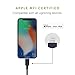 Native Union Belt Cable USB-A to Lightning - 4ft Ultra-Strong Reinforced [MFi Certified] Durable Charging Cable with Leather Strap Compatible with iPhone 14, iPhone 13, iPhone 12 and Earlier (Indigo)
